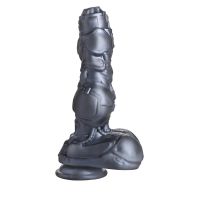 Creature Cocks Cyborg Cock stoßender und vibrierender Metall-Dildo, Bild 4