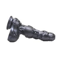 Creature Cocks Cyborg Cock stoßender und vibrierender Metall-Dildo, Bild 6
