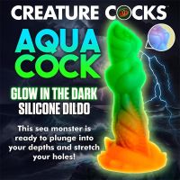 Creature Cocks Aqua-Cock nachtleuchtender Silikondildo, Bild 10