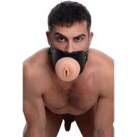 Master Series Pussy Face Mundknebel für Oralsex, Bild 13