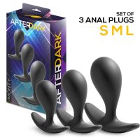 AfterDark Monty Set mit 3 Buttplugs, Bild 4