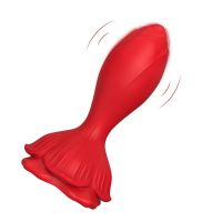 Urban Sky vibrierender Buttplug mit Rosenbasis