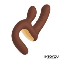 IntoYou Mocca stoßender Vibrator mit ergonomischem Griff