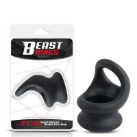 Beast Rings Doppel-Penisring Flüssigsilikon 27/30 mm, Bild 2