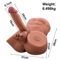 XISE Gretel Halbtorso mit abnehmbarem Dildo, Bild 12