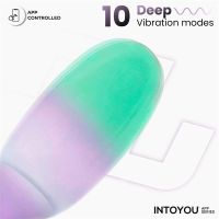 IntoYou NexEgg Vibro-Ei mit doppelter Silikonschicht und App, Bild 3