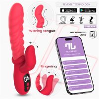 IntoYou Tingly Vibrator mit Finger, Wellenbewegung und App, Bild 2