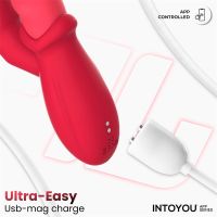 IntoYou Tingly Vibrator mit Finger, Wellenbewegung und App, Bild 10