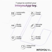 IntoYou Tingly Vibrator mit Finger, Wellenbewegung und App, Bild 9