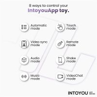 IntoYou Trixy Vibrator mit Vibration, Beißen und App, Bild 10