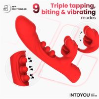 IntoYou Trixy Vibrator mit Vibration, Beißen und App, Bild 3
