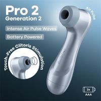 Satisfyer Pro 2 Gen 2 Klitoris-Sauger mit Batterie (Eisblau), Bild 2