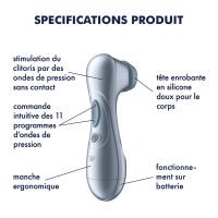 Satisfyer Pro 2 Gen 2 Klitoris-Sauger mit Batterie (Eisblau), Bild 6