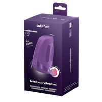 Satisfyer Men Heat Vibrator mit Batterie (Dunkelbeere), Bild 3