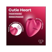 Satisfyer Cutie Heart Klitoris-Sauger mit Batterie, Bild 2