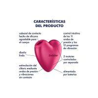 Satisfyer Cutie Heart Klitoris-Sauger mit Batterie, Bild 5