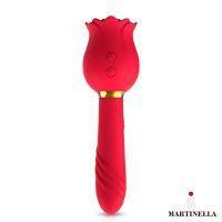 Martinella Rose mit Saugen und Vibration 2 in 1
