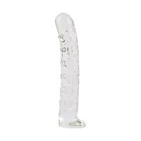 Chisa geäderter Glasdildo für Einsteiger 6,5"
