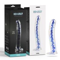 Chisa Anal Swirl Glasdildo mit Spirale 6,7", Bild 2