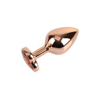 Chisa Rose Gold Heart Analplug Größe M, Bild 4