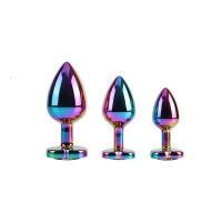 Chisa Rainbow Heart Analplug 3er Set Anal Anfänger Spielzeug, Bild 4