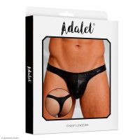Adalet Man Aldo String mit Schlangenprint (Schwarz), Bild 2