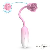 Engily Ross Florae Vibro-Ei mit Rosenstimulator und Fernbedienung
