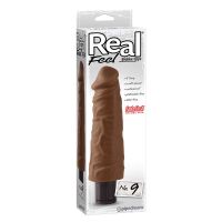 Real Feel realistischer Vibrator Nr. 9 (Braun), Bild 2