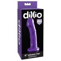Dillio Dildo Please Her 16,5 cm (Lila), Bild 3