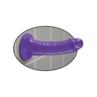 Dillio schlanker Dildo 15,2 cm (Lila), Bild 4