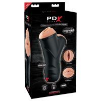 PDX Elite vibrierender Stroker für Doppelpenetration, Bild 2