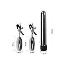 Baile Vibro-Bullet mit Nippelklemmen, Bild 6