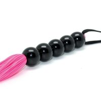 Bondage Play Flogger Silikon Rosa 38 cm, Bild 3