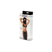 Amorable orientalisches Kostüm Schwarz, One Size, Bild 2