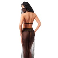 Amorable orientalisches Kostüm Schwarz, One Size, Bild 3