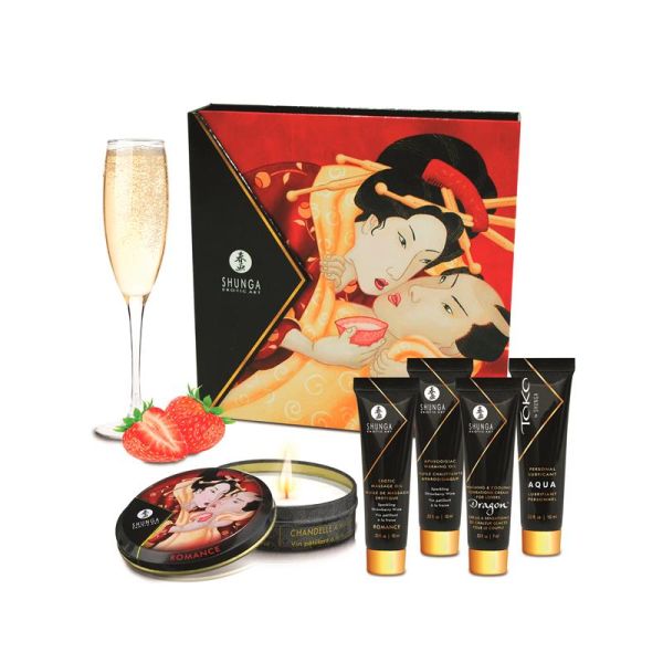 Shunga Geisha Secrets Set Sparkling (Wein)