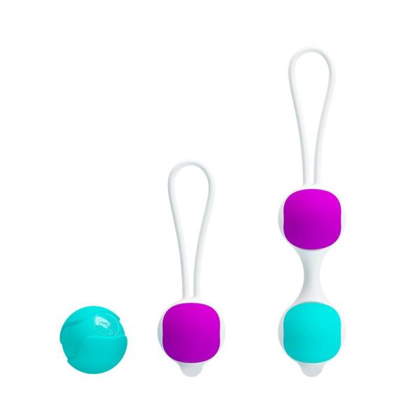 Pretty Love Kegelkugeln Rosa und Blau