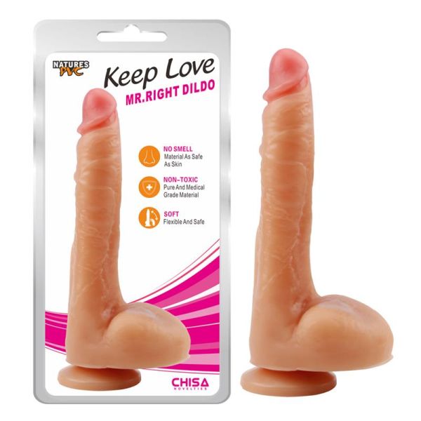 Chisa Dildo Mr.Right 10" Flesh