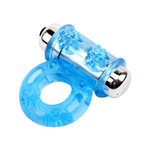 Chisa Vibrierender Penisring-Blau