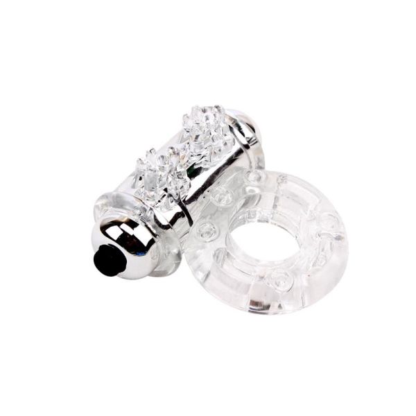 Chisa vibrierender Bull Ring, transparent