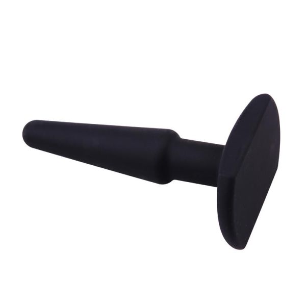 Chisa Analplug 4" Silikon (Schwarz)
