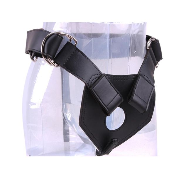 Chisa Luxe Geschirr aus Silikon (Schwarz)