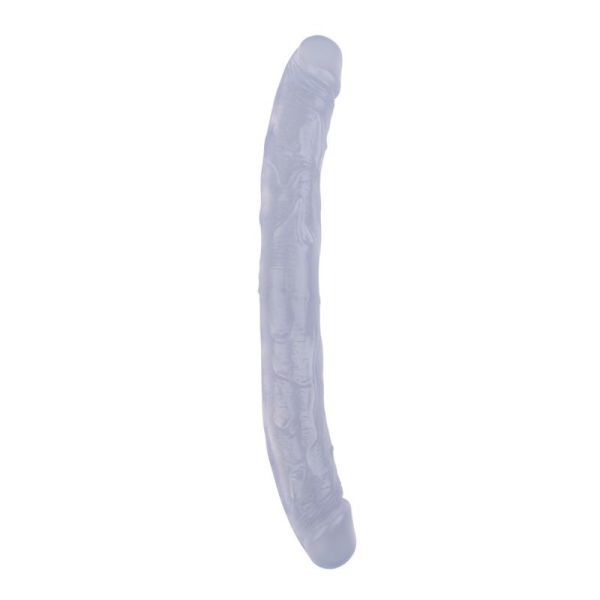 Chisa Double Dildo Hi-Rubber 12.8" Transparent