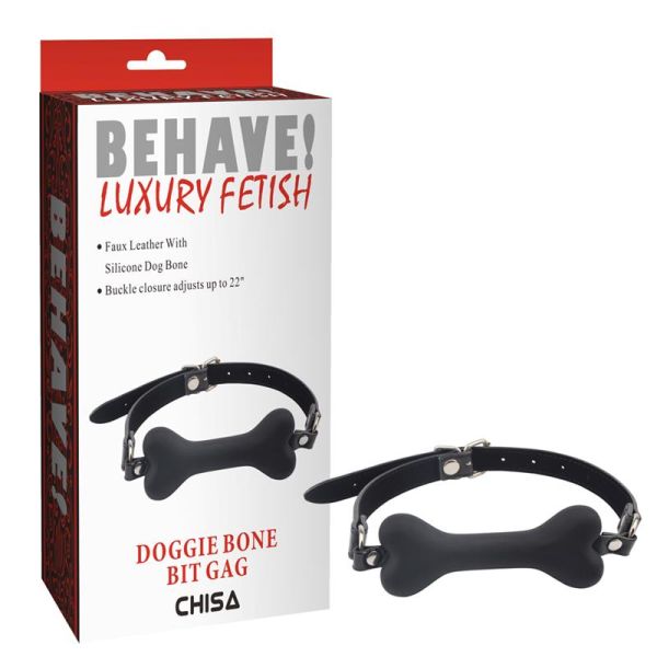 Chisa Knebelball Doggle Bone Bit