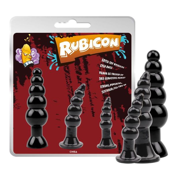 Chisa Set mit 3 Buttplugs Late Night Pleasure