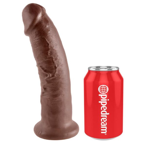 King Cock Dildo 9" (Braun)