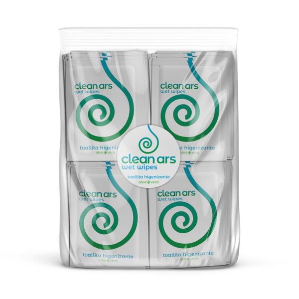Body Ars Hygienetücher mit Aloe Vera, 100 Stück