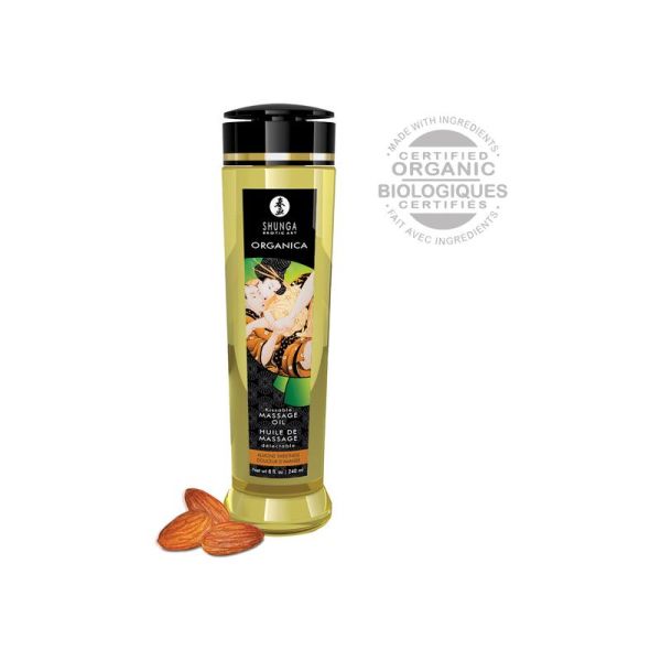 Shunga Massageöl Mandelsüße 240 ml