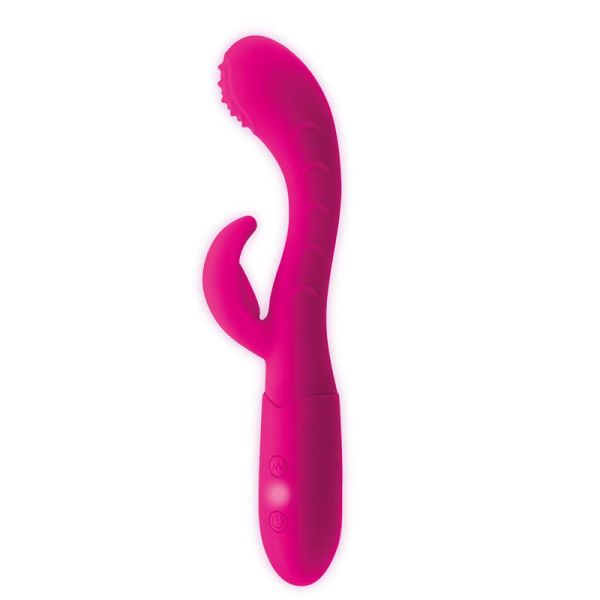 Goodies Cakey G-Punkt- und Rabbit-Vibrator (Fuchsia)