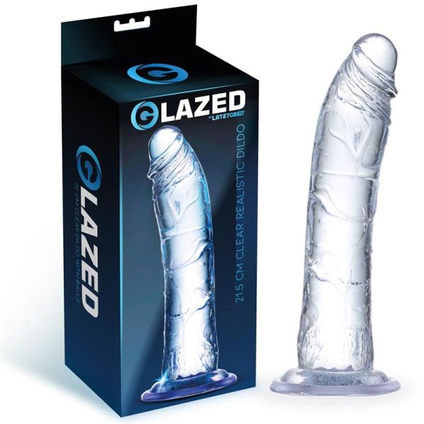 Glazed realistischer Dildo 21,5 cm